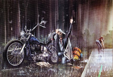Racing Cafè Motorcycle Art David Mann
