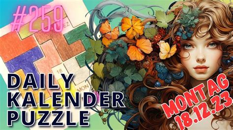 Neugierig Daily Kalender Puzzle L Sen Dezember Youtube