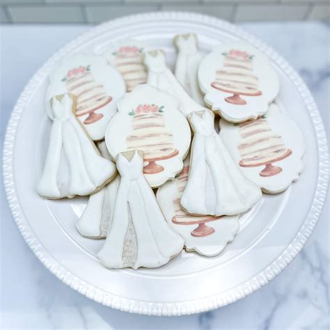 Custom Wedding Cookies Simply Perfect Southern Sugar Bakery