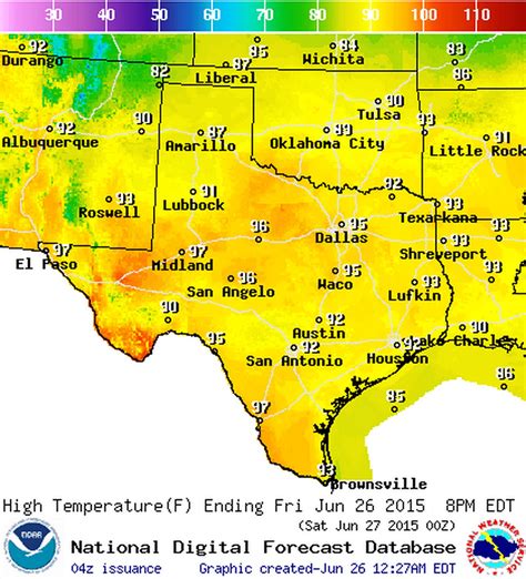 Climate Of Texas Wikipedia Texas Forecast Map Printable Maps