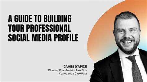 A Guide To Building Your Professional Social Media Profile Youtube