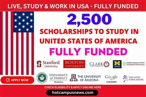 Want To Work And Study Abroad Fully Funded Scholarships For