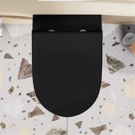 Vitra Sento Toilet Seat Matt Black Black R Reuter