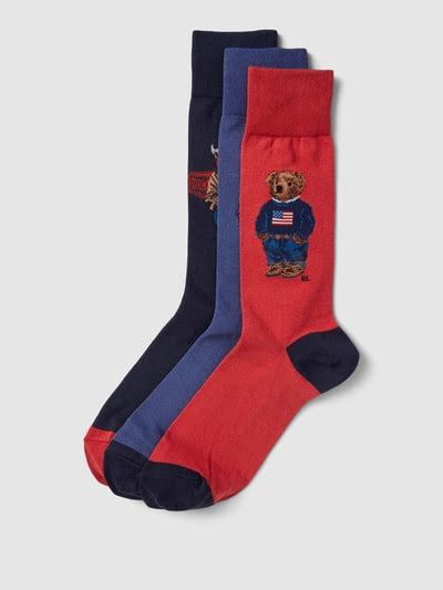 Polo Ralph Lauren Underwear Socken Mit Label Print Im Er Pack Modell