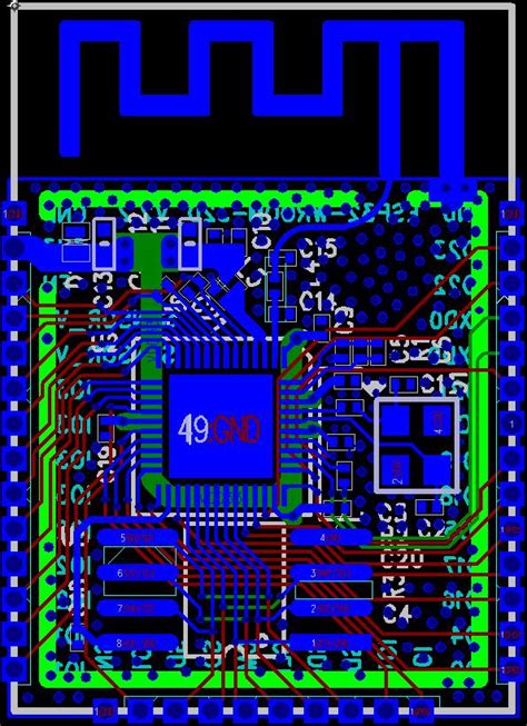 Pcb 版图布局 Esp32 — Esp 硬件设计指南 Latest 文档