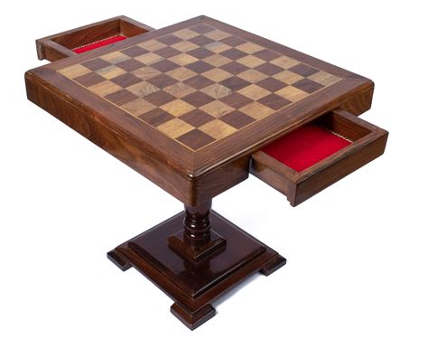 Chess Table 20/ Chess Board Table/ Handmade Wooden Table - Etsy UK