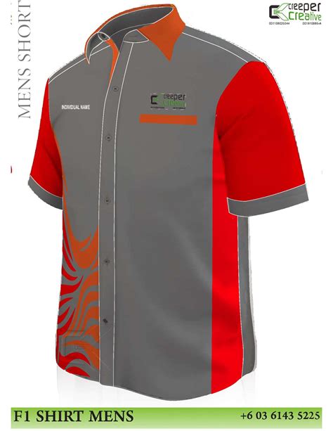 Uniforms Corporate Shirt Template Design Baju Korporat