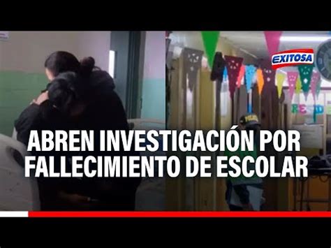 Video Tragedia En Puno Abren Investigacion Por Fallecimiento De Escolar