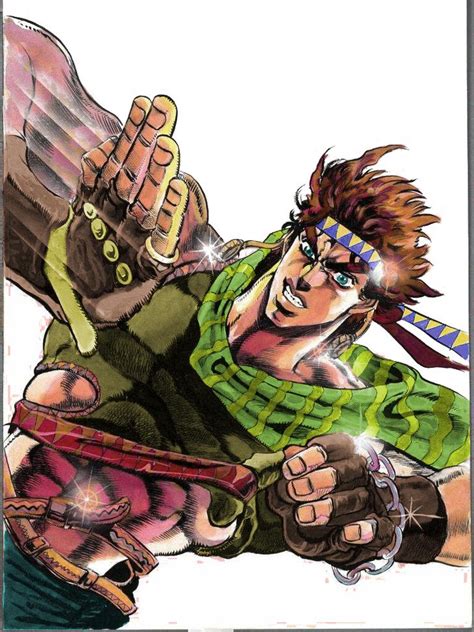 Joseph Joestar Manga Pose Jojo Bizarre Jojos Bizarre Adventure