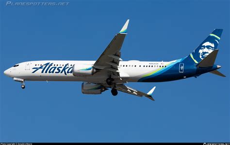 N Ak Alaska Airlines Boeing Max Photo By Donald E Moore Id