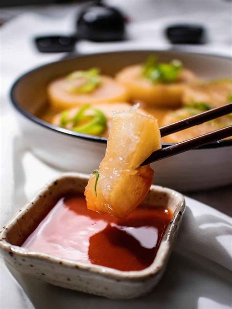 Easy Daikon Radish In Miso Broth Joyful Dumplings