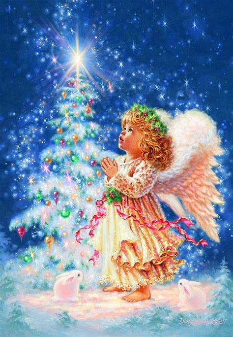 Pin By Violet Rose On Christmas And Winter Images Christmas Angels