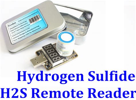 H2S Hydrogen Sulfide Fixed Gas Detector with Remote Control Alarm ...