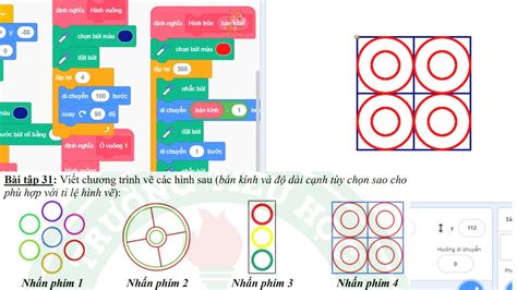 SCRATCH TIN HỌC TRẺ Hướng dẫn vẽ các hình trong các đề thi Tin Học Trẻ