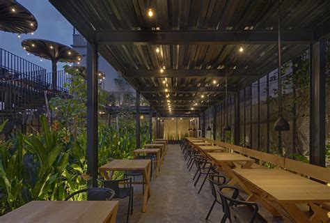 Garden Restaurant M9 Design Studio Outdoor Restaurant Design