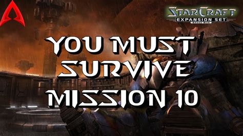 Starcraft Custom Campaign You Must Survive Mission River Of Light