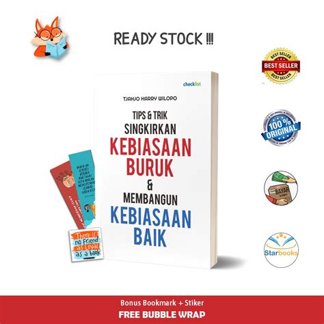 Jual Buku Tips Trik Singkirkan Kebiasaan Buruk Membangun Kebiasaan