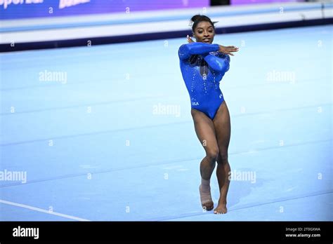 Antwerp Belgium 06th Oct 2023 Simone BILES USA Floor During 52nd