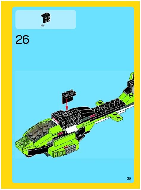 View Lego® Instruction 31007 Power Mech Lego Instructions And