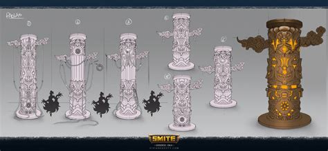 Smite Ref Smite Da Ji 5 By Inkybots Da Ji Pillar Designs