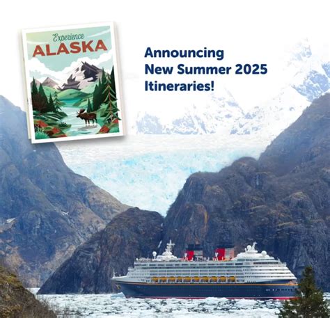 Disney Cruise Line Announces Summer 2025 Itineraries Chip And Company