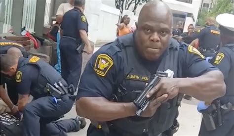 'You’re Going to Shoot Me or Something?': Cincinnati Cop Pulls Gun On Black Man Filming His ...