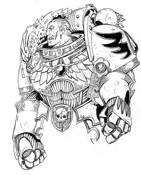 Warhammer 40k Coloring Pages Coloring Pages