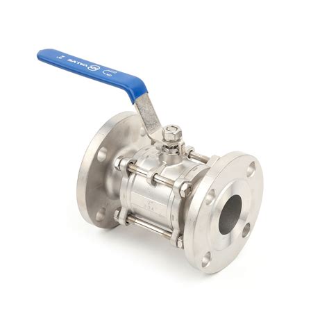 Industry Pcs Flange Type Stainless Steel Ball Valve China Floating