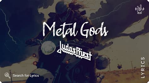 Judas Priest Metal Gods Lyrics Video For Desktop Youtube