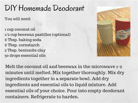 Diy Homemade Deodorant That Works Easiest Best On Planet Earth