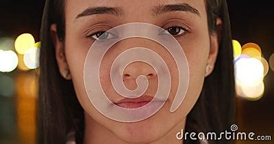 Latina Woman Looking At Camera Stock Footage Video Of Mexican Looking