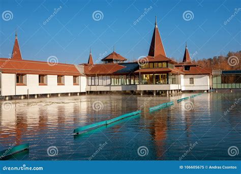 Lake Heviz the 2nd Largest Natural Thermal Lake in T Stock Image ...