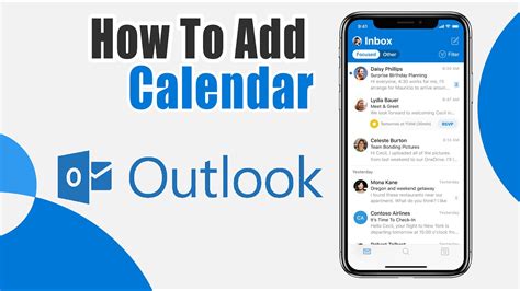 How To Add Outlook Calendar To Iphone Sync Outlook Calendar Youtube