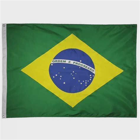 Bandeira Oficial Do Brasil X Cm Panos Submarino