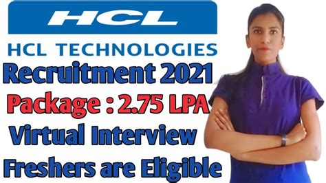 Hcl Recruitment Drive For Freshers Graduates Pgs Hcl Recruitment 2021 2018192021