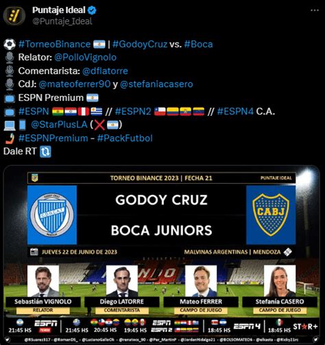 Godoy Cruz Vs Boca Hora Tv Y Formaciones Por La Liga Profesional El