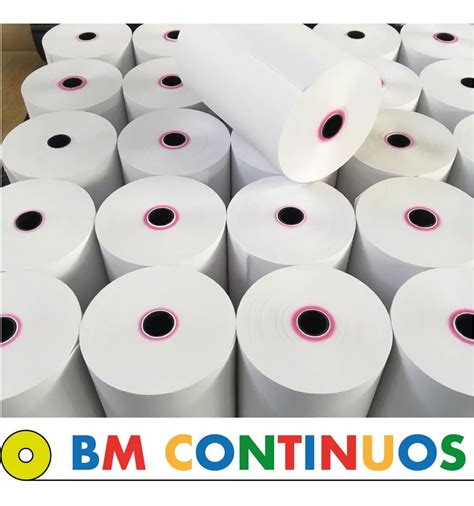 16 Rollos Papel Termico 80x70 Ticket Fiscal Comandera Mebuscar Argentina