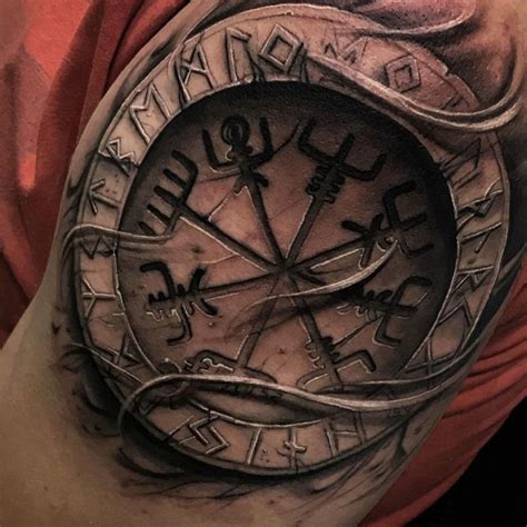Vegvisir And Runes