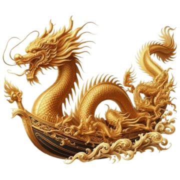 Golden Dragon Badge PNG Transparent Images Free Download | Vector Files ...