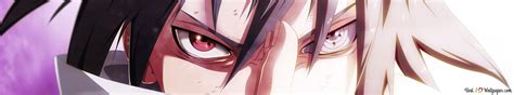 Sasuke And His Sharingan Eye 2K wallpaper download