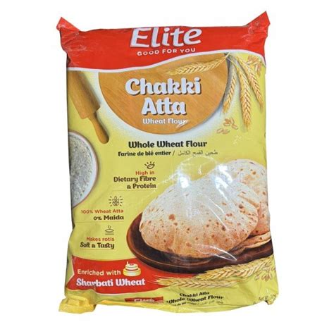 Chakki Atta Whole Wheat Flour Kg Elite