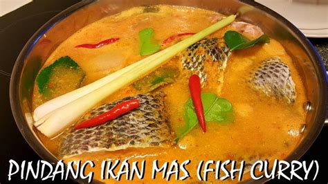 Resep Pindang Ikan Mas Enak Fish Curry Recipe मछल कर YouTube