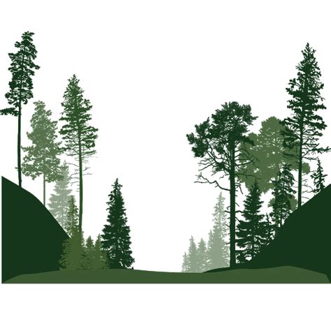 Download Free Vector Tree Forest Png Image High Quality Icon Favicon