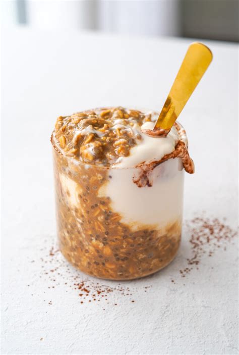 Tiramisu Overnight Oats PlantYou