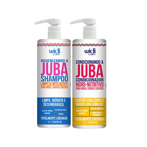 Kit Shampoo E Condicionador Juba L Widi Care Toda Beleza Importa