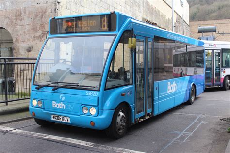 53820 Wx05ruv First Bath Bus Stn 14th March 2017 Mike Flickr