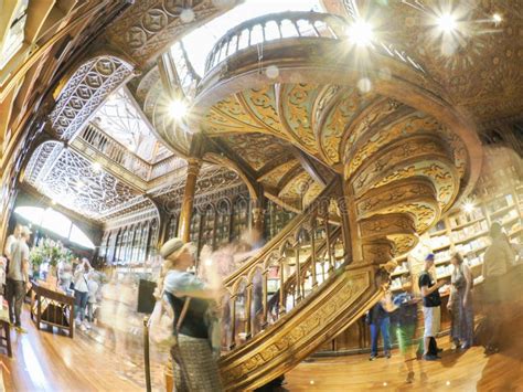 PORTO PORTUGAL APRIL 21 2024 Interior View Of Lello Bookstore In