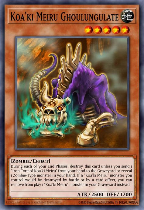 Koa Ki Meiru Ghoulungulate Yu Gi Oh Card Database Ygoprodeck