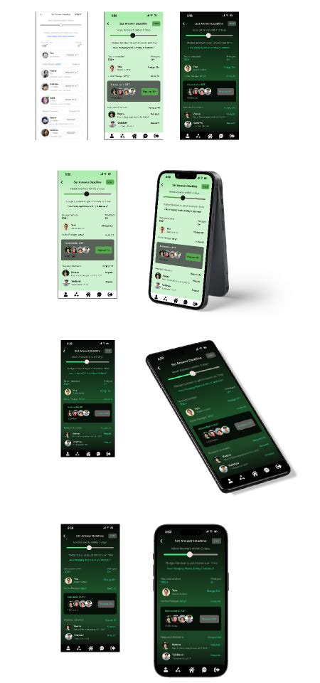 Mobile UI Mockup Design | Figma