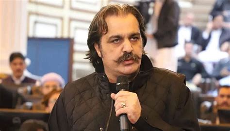 Gandapur Booked For Violating Gathering Law Anti State Speeches